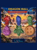 Pack Dragon Ball com 6 cortadores de bolachas