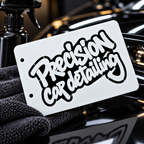 Stencil personalizado Precision Car Detailing