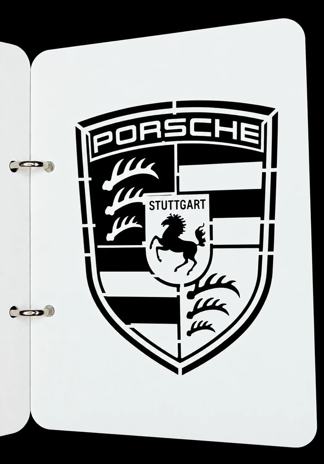 Capa A5 de stencils para car detailing — imagem 3