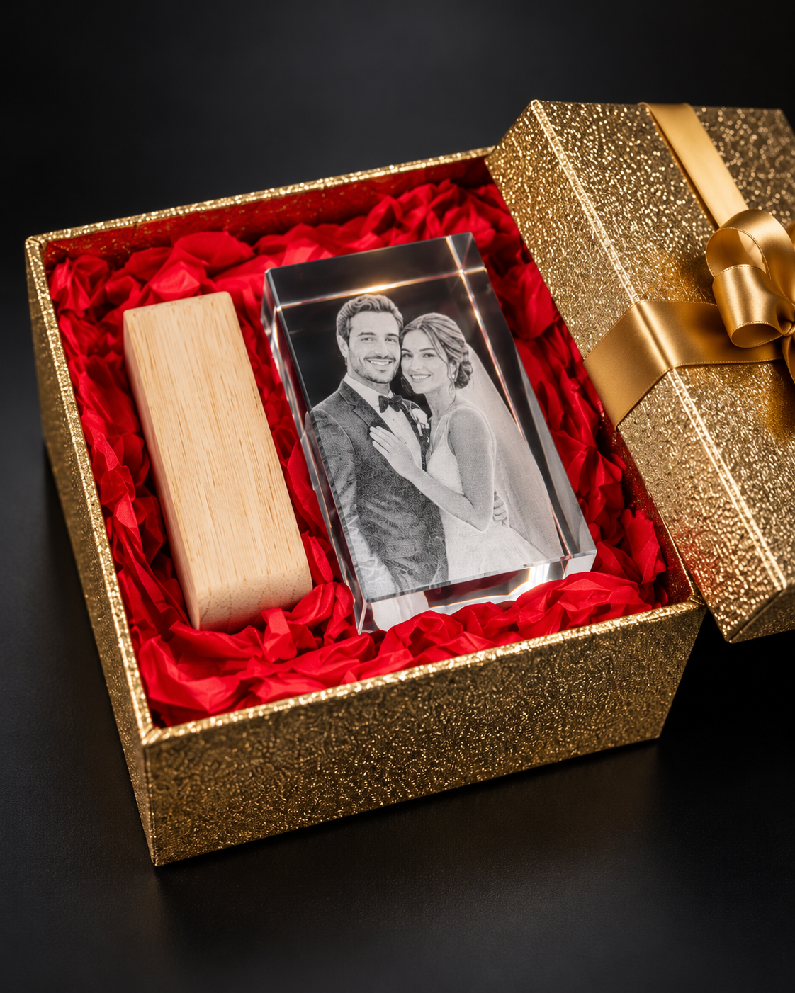 Cristal K9 personalizado em perspetiva