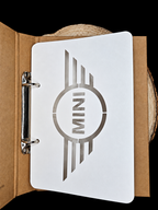 Capa A5 com stencil MINI para car detailing