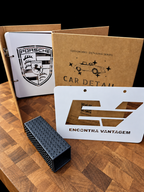 Kit SerSilWorks Car Detailing com capas, stencils e escova para listas